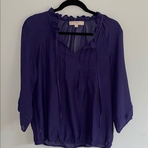 Loft mid-sleeve top